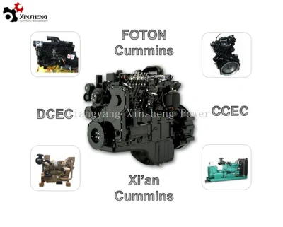 Original Cummins Diesel Engine 4/6/12 Cylinders B/C/L/NT855/K19/K38/M11/ISF Series